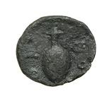Ancient circular bronze coin